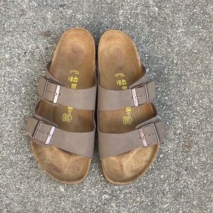 Men’s Birkenstock Arizona Birko-flor size 10. NWOB